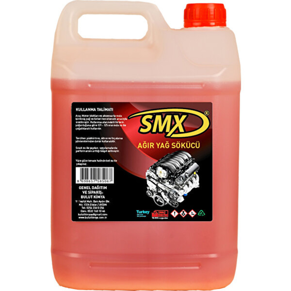 Smx Ağır Yağ Çözücü 5lt. Oto Genel Temizlik Fiyatı