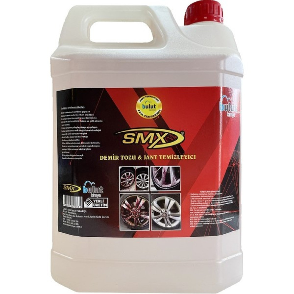 Smx Demir Tozu / Jant Temizleyici 5 Lt Oto Genel Temizlik Fiyatı