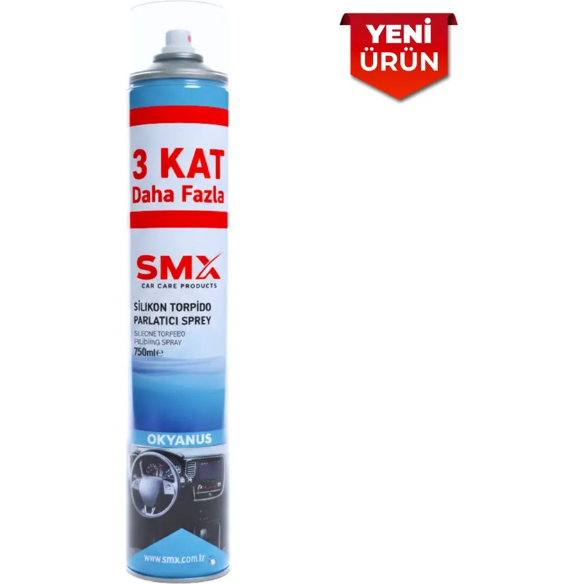 Smx Silikon Torpido Parlatıcı Sprey (Okyanus) 750 ml 3 Kat Daha Fazla Bulaşık Yıkama Fiyatı