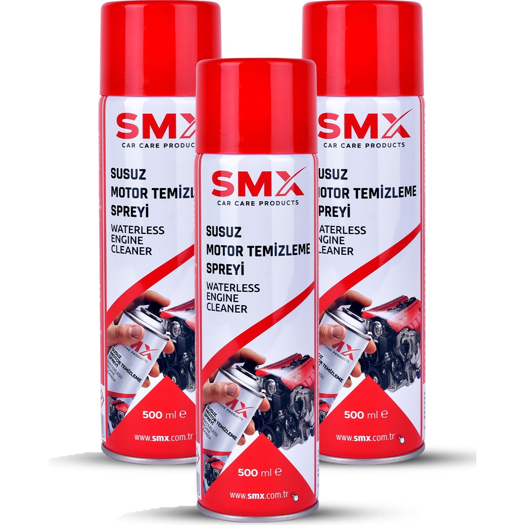 Smx Susuz Motor Temizleme Spreyi 3 Adet (3X500 Ml) Oto Genel Temizlik Fiyatı