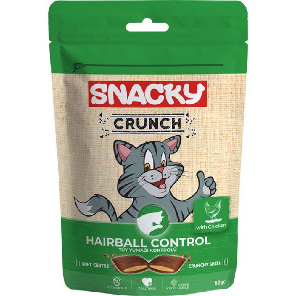 Snacky Crunch Tüy Yumağı Kontrolü Tavuklukedi Ödülü 60GR. Evcil Hayvan Ürünleri Fiyatı