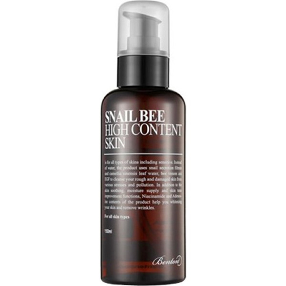 Snail Bee High Content Skin - Salyangoz Özlü Tonik Cilt Temizleme ve Peeling Fiyatı