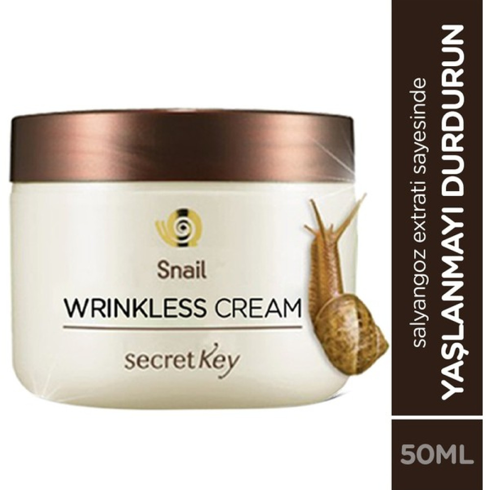 Snail Wrınkless Snail Cream Salyongoz Özlü Krem Anti-Aging / Yaşlanma Karşıtı Fiyatı