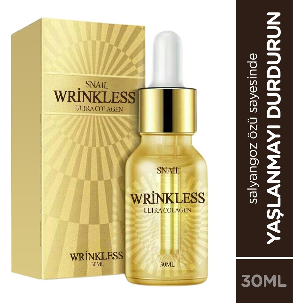 Snail Wrınkless & Ultra Collagen Facial Serum Salyongoz Ozlu Serum Diğer Fiyatı