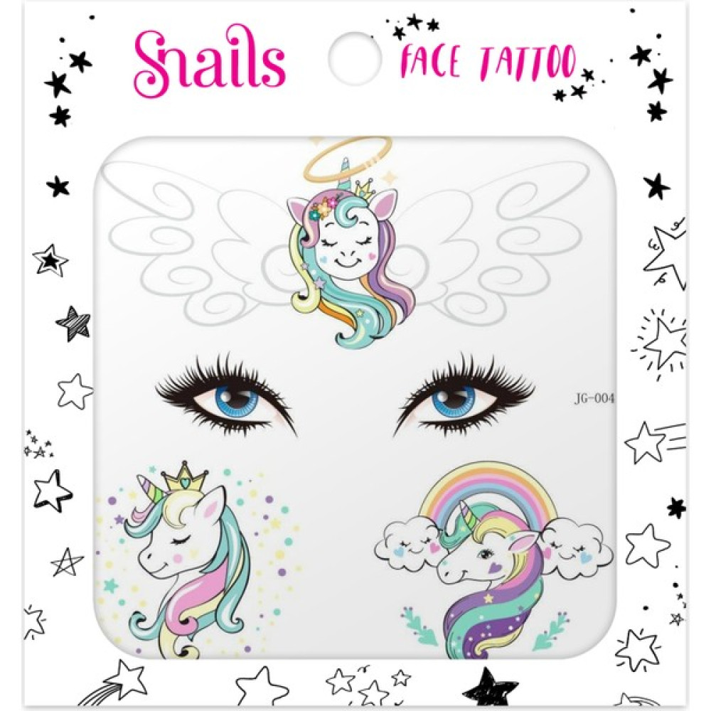 Snails Yüz Dövmesi – Unicorn Crown Oto Boyaları Fiyatı