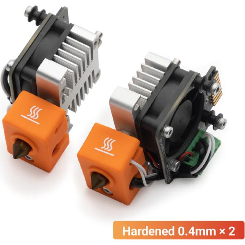 Snapmaker Hotend Çift Extruder Modül Kit J1/J1S 0.4mm -Sertleştirilmiş Nozzle Çeliği Oto Boyaları Fiyatı