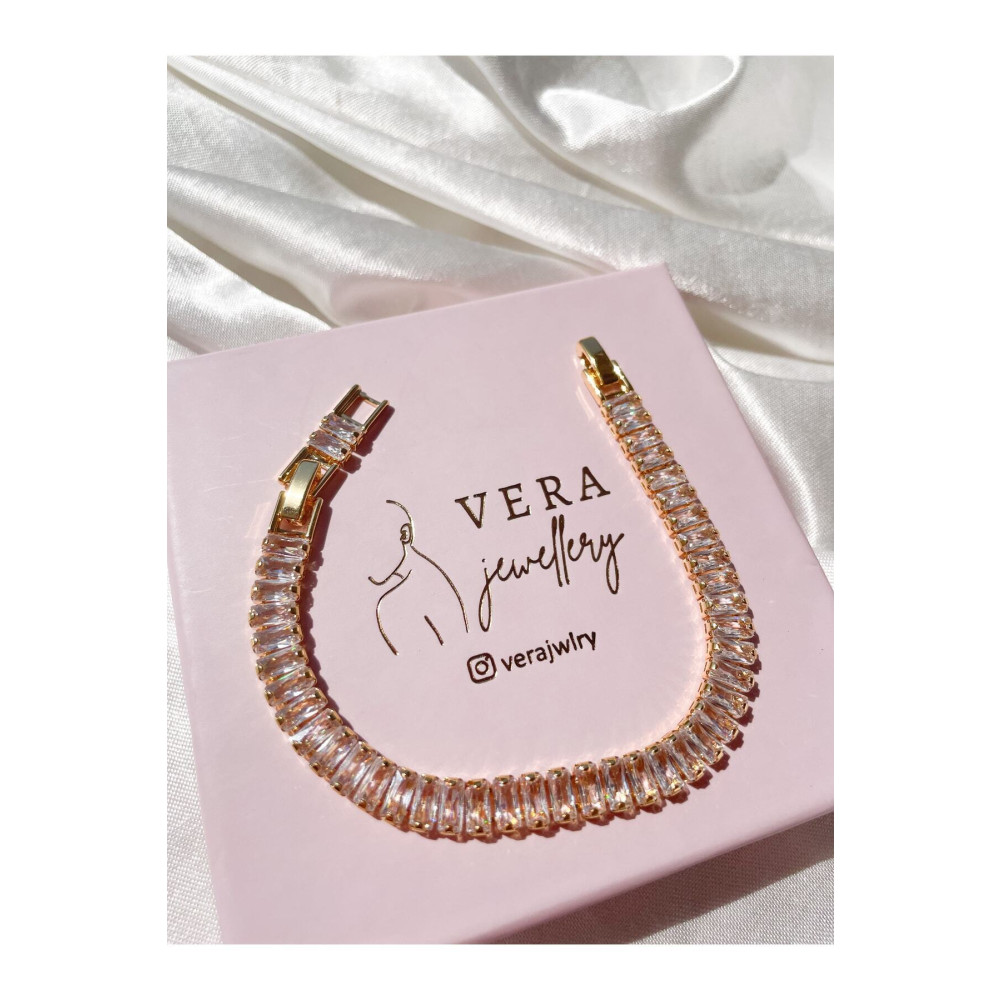 Snartun Vera Jewellery Çelik Kadın Gold Su Yolu Bileklik Standart Beden Çelik Bilezik Fiyatı