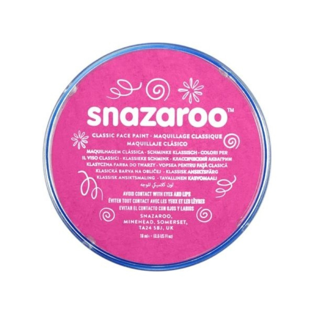 Snazaroo Yüz ve Vucut Boyası Su Bazlı 22 Renk - Pembe Yüz & Parmak Boyası Fiyatı
