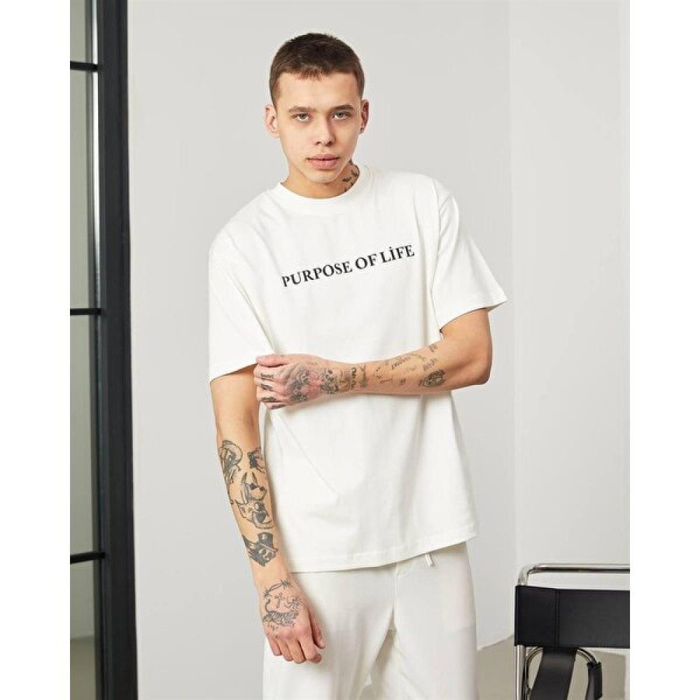 Snazzy Arka Patch Baskılı Suprem T-Shirt Erkek Mont Fiyatı