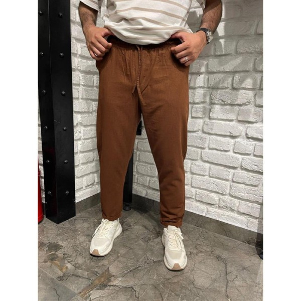 Snazzy Keten Duble Paça Erkek Pantolon Erkek Mont Fiyatı