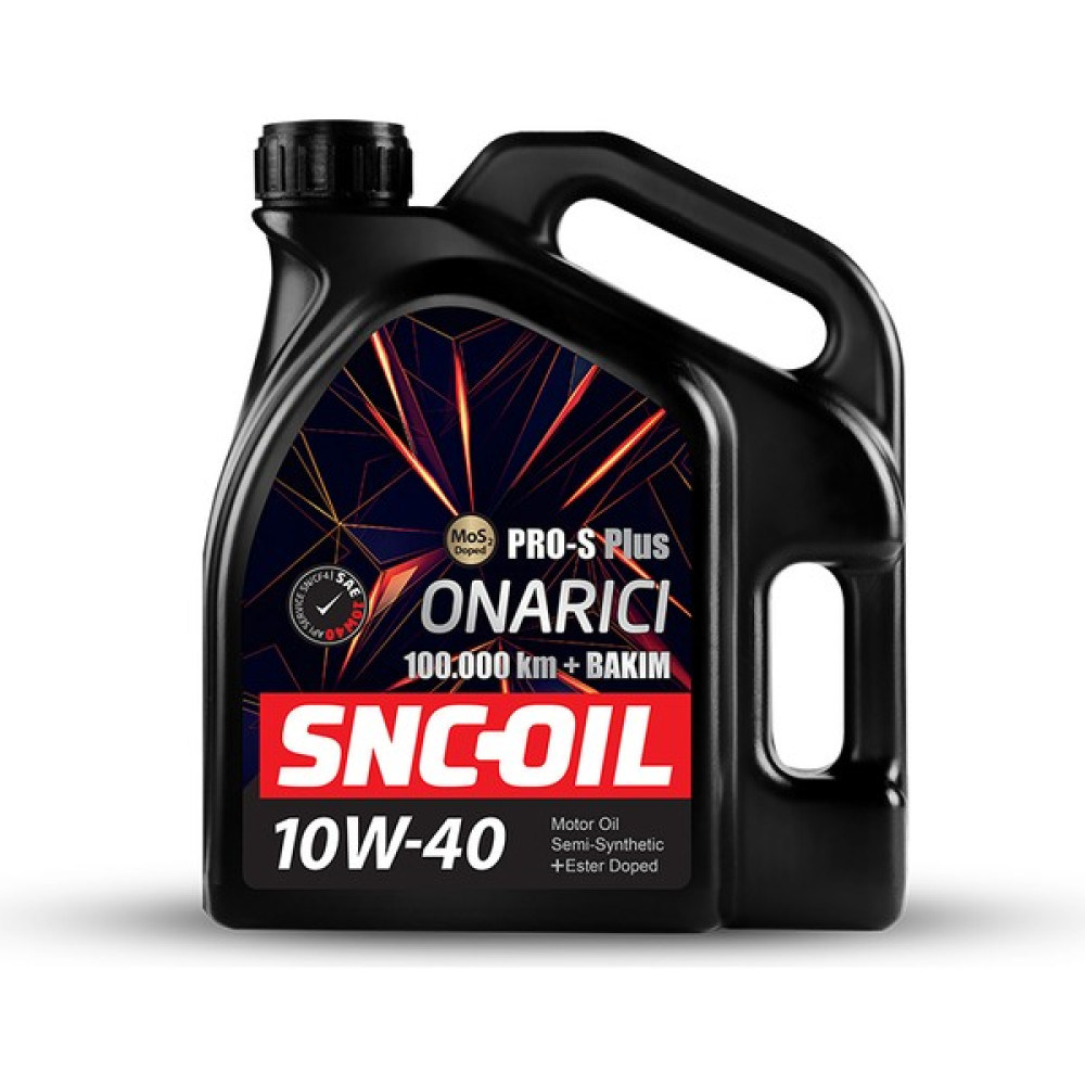 Snc Oil 100.000KM+PRO-S Plus Onarıcı 10W-40 4 Litre Motor Yağı ( Üretim Yılı: 2023 ) Motor Yağı Fiyatı