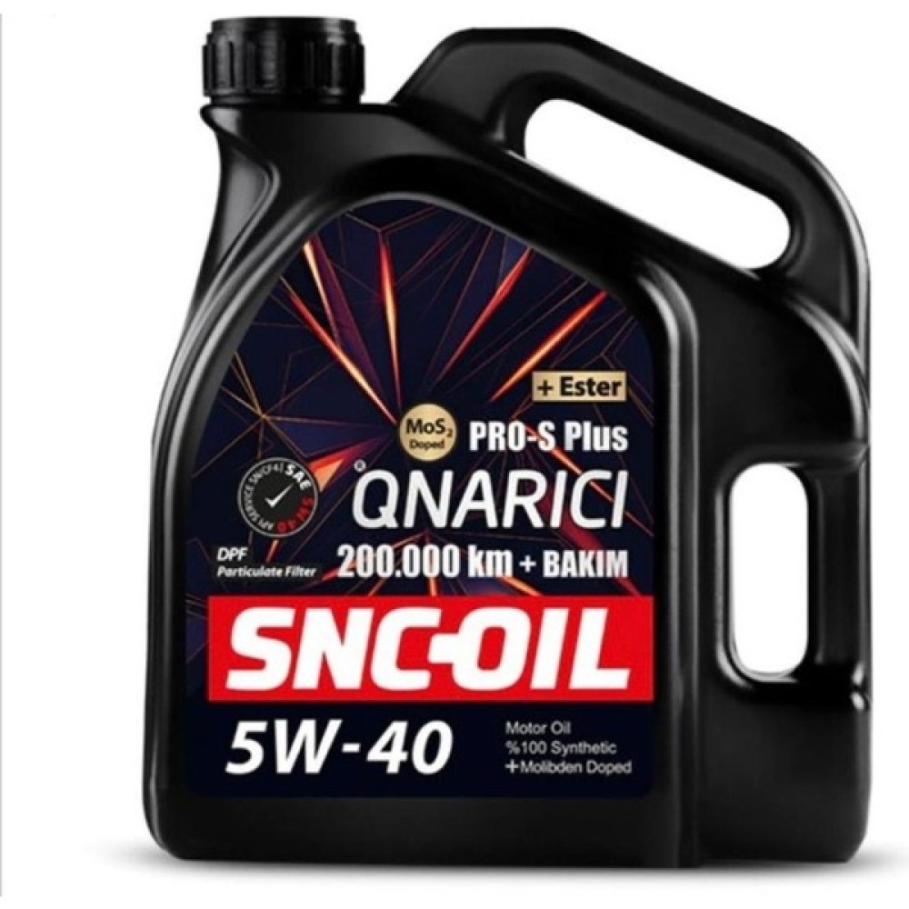 Snc Oil 200.000KM + Bakım Pro-S Plus Xl Onarıcı 5W-40 (4litre) Motor Yağı Fiyatı