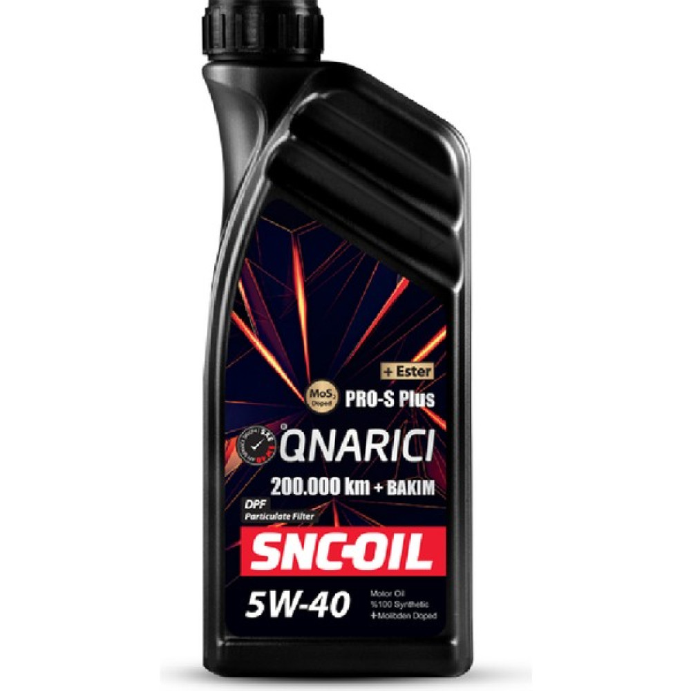 SNC-OIL +Ester Pro-S Plus 5W-40 1 Litre Onarıcı Motor Yağı ( Üretim Yılı: 2023 ) Motor Yağı Fiyatı