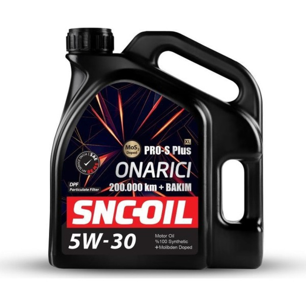 Snc Oil Pro-S Plus Onarıcı Xl 200.000 Km+ 5W-30 4 lt Motor Yağı Fiyatı