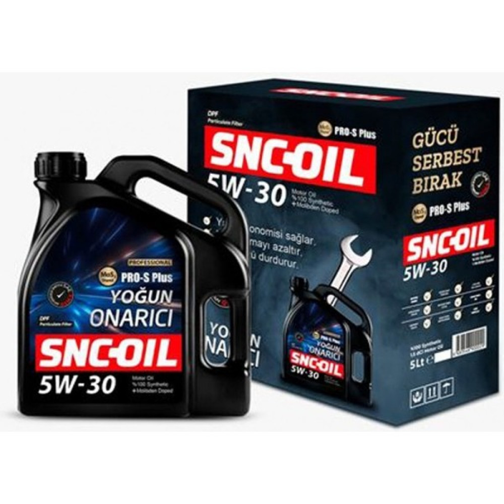 Snc Oil Pro-S Plus Yoğun Onarıcı 5W-30 5 Lt Motor Yağı ( Üretim Yılı: 2022 ) Motor Yağı Fiyatı