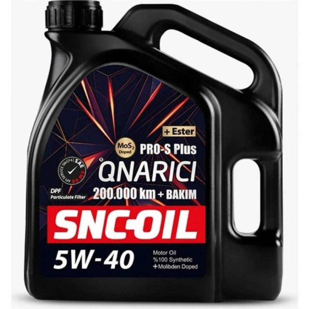 Snc Oil Snc-Oıl Pro-S Plus 5W-40 4 Litre Onarıcı Motor Yağı Motor Yağı Fiyatı