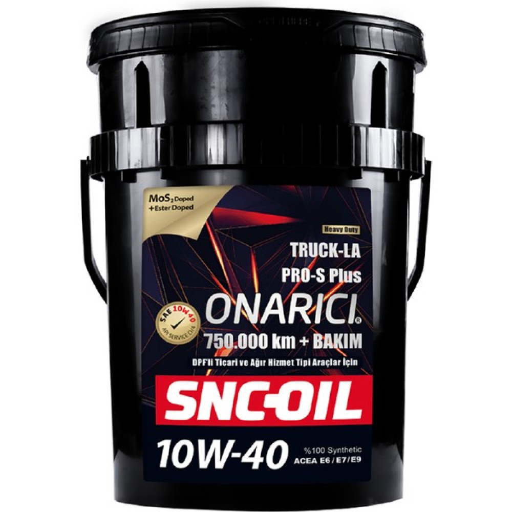 Snc Oil Snc- Oil Pro-S Plus Onarıcı 10W-40 (Ticari Araçlar, Üretim YILI : 2023) 750.000+ 20LT Motor Yağı Fiyatı