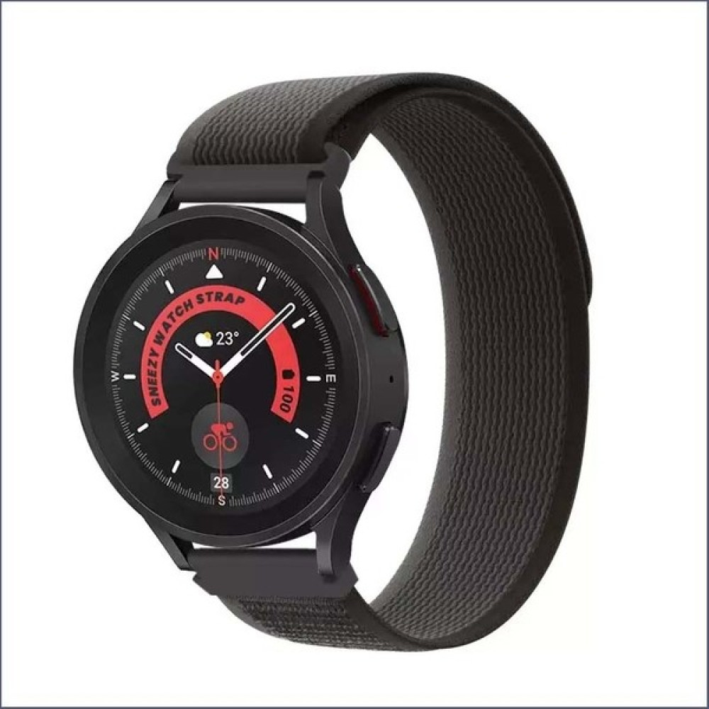 Sneezy Samsung Galaxy Watch 6 – Classic 40-43-44-47MM 20MM Uyumlu Wander Trail Loop Kordon - Siyah Giyilebilir Teknoloji Aksesuarları Fiyatı