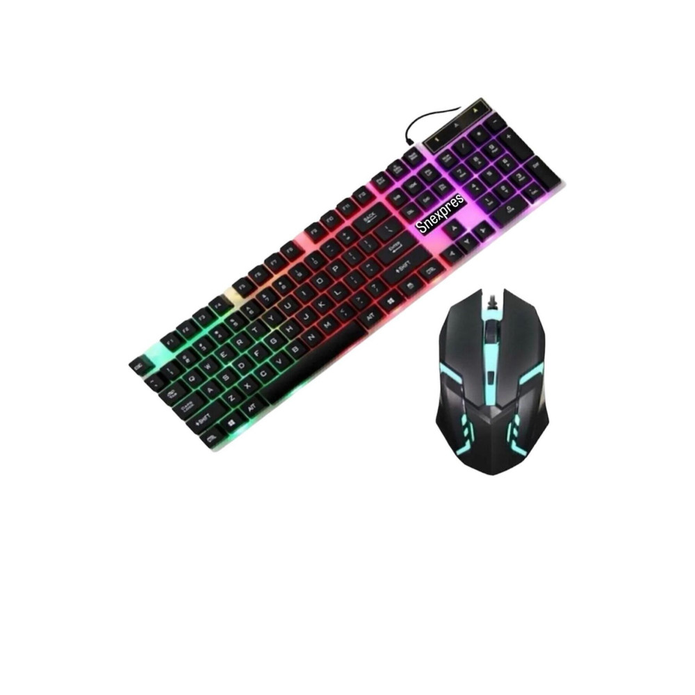 SNEXPRES 2in1 Rgb Işıklı Klavye Mause Işıklı Klavye Mause 2in1 Q Klavye Klavye - Mouse Fiyatı