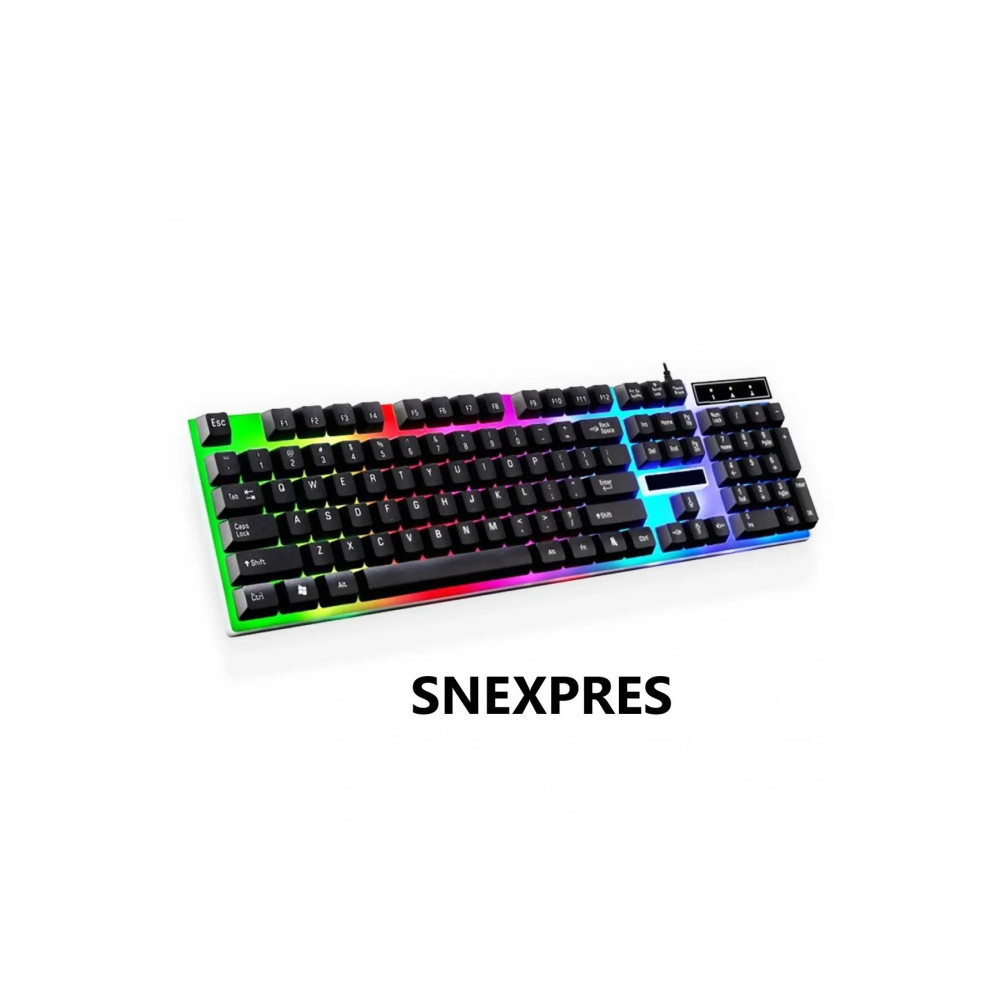 SNEXPRES 3 In1 Klavye Kablolu Rgb Aydınlatmalı Gamer Pc Oyun Klavye - Mouse Fiyatı