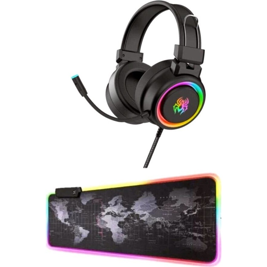 Snexpres Yoro V5 Kablolu Kulaküstü Oyuncu Kulaklığı + RGB Işıklı 80X30 cm Mouse Pad ile Oyun Deneyimi Oyuncu Mouse Pad Fiyatı