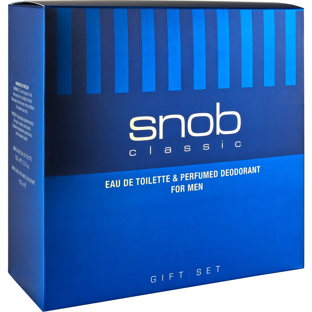 Snob Classıc Edt Deo Hediyeli Kofre Parfümler Fiyatı