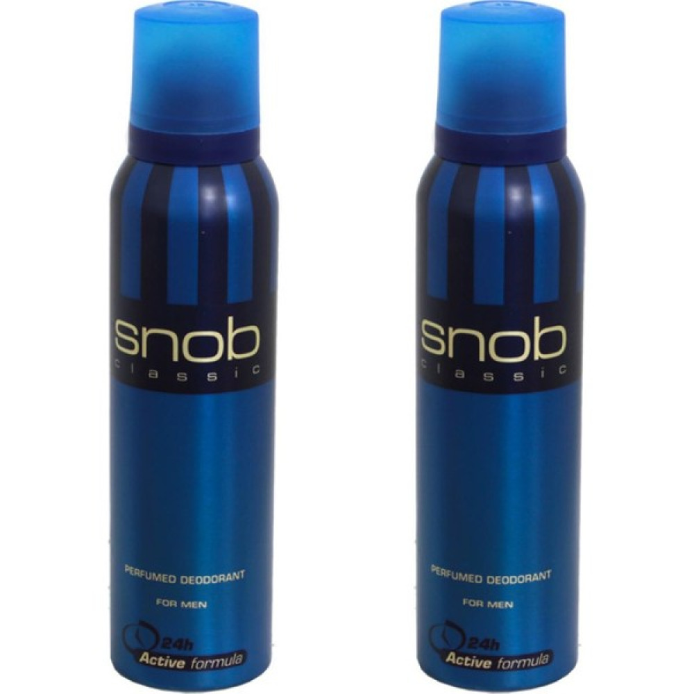 Snob For Men Classic Deodorant 150 ml x 2 Adet Erkek Parfümleri Fiyatı