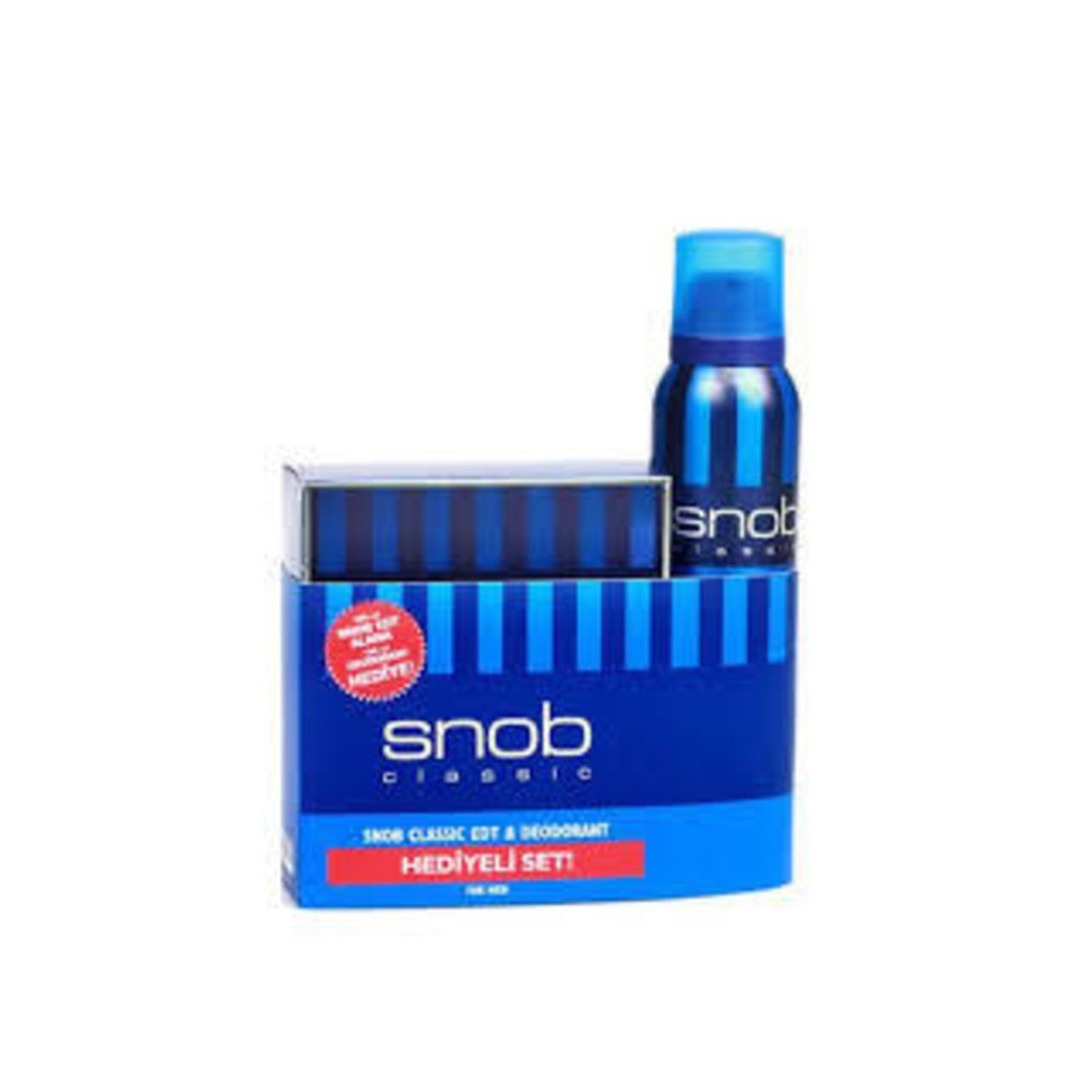 Snob Orıjınal Snop Classic Edt Erkek Parfümü 100 Ml + Snop Deodorant 150 Ml Parfümler Fiyatı