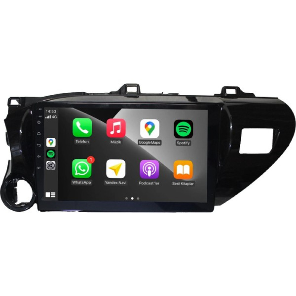 Snooper Toyota Auris Android Carplay Multimedya 2007-2012 6gb Ram + 128GB Hafıza + 8 Çekirdek Oto Görüntü Sistemleri Fiyatı