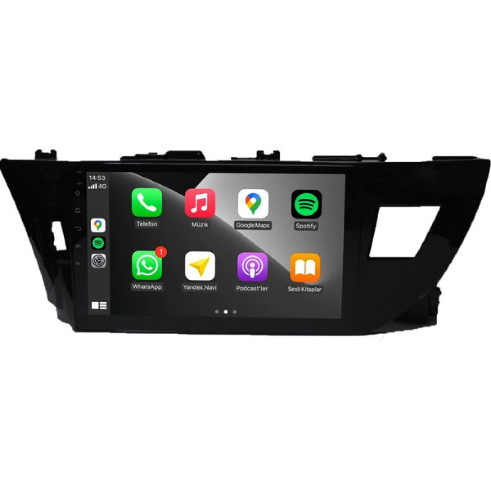 Snooper Toyota Corolla Android Carplay Multimedya 2013-2015 2gb Ram + 32GB Hafıza + 4 Çekirdek Oto Görüntü Sistemleri Fiyatı