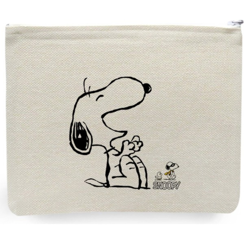 Snoopy Baskılı Keten Cüzdan Bayan Cüzdan Fiyatı