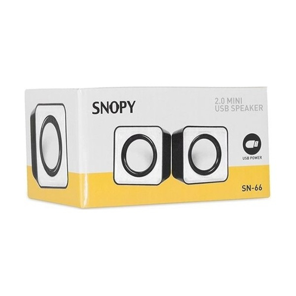 Snopy Sn-66 2.0 Beyaz USB Speaker Bilgisayar Speaker Fiyatı