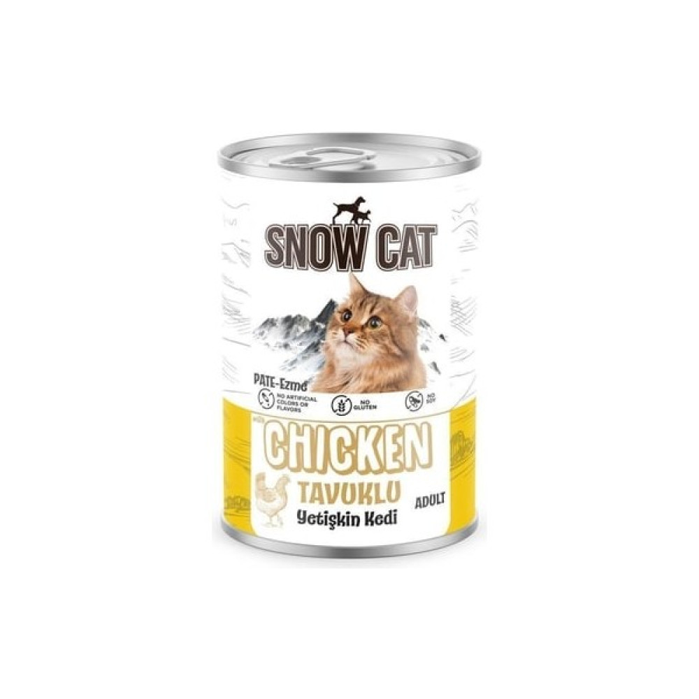 Snow Cat Tavuk Etli Kedi Konserve 400GR Evcil Hayvan Ürünleri Fiyatı