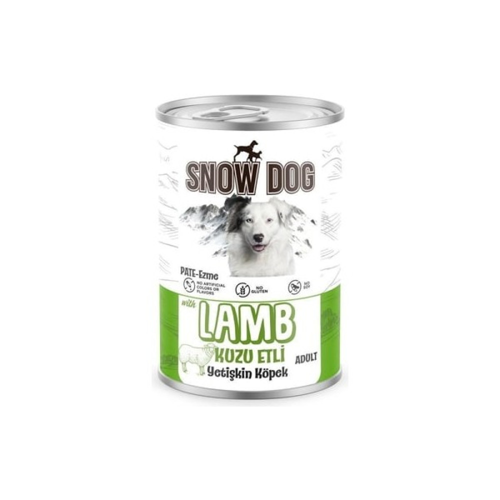 Snow Dog Kuzu Etli Köpek Konserve 400GR Evcil Hayvan Ürünleri Fiyatı