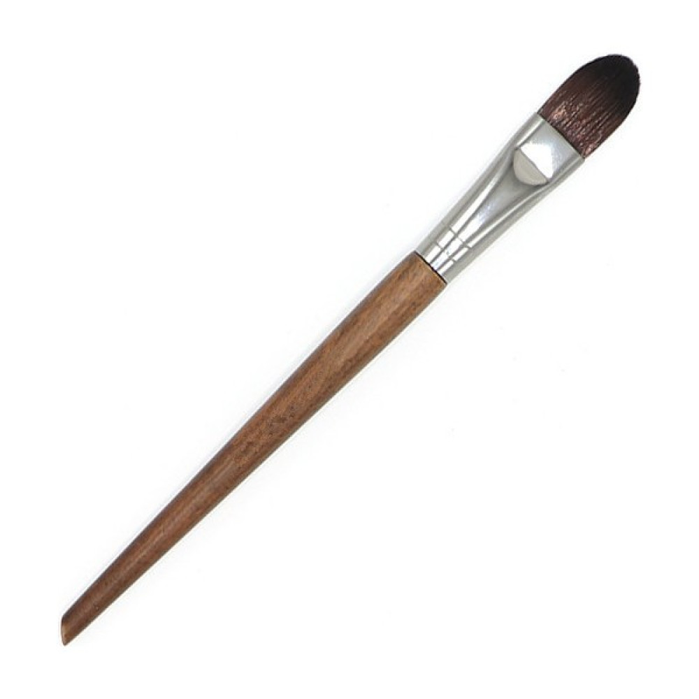 Snow Flake M Serisi 176 # Küçük Fondöten Fırçası Yumuşak Saç Makyaj Fırçası Acemi Taşınabilir Fırça (Yurt Dışından) - Brown Oto Boyaları Fiyatı