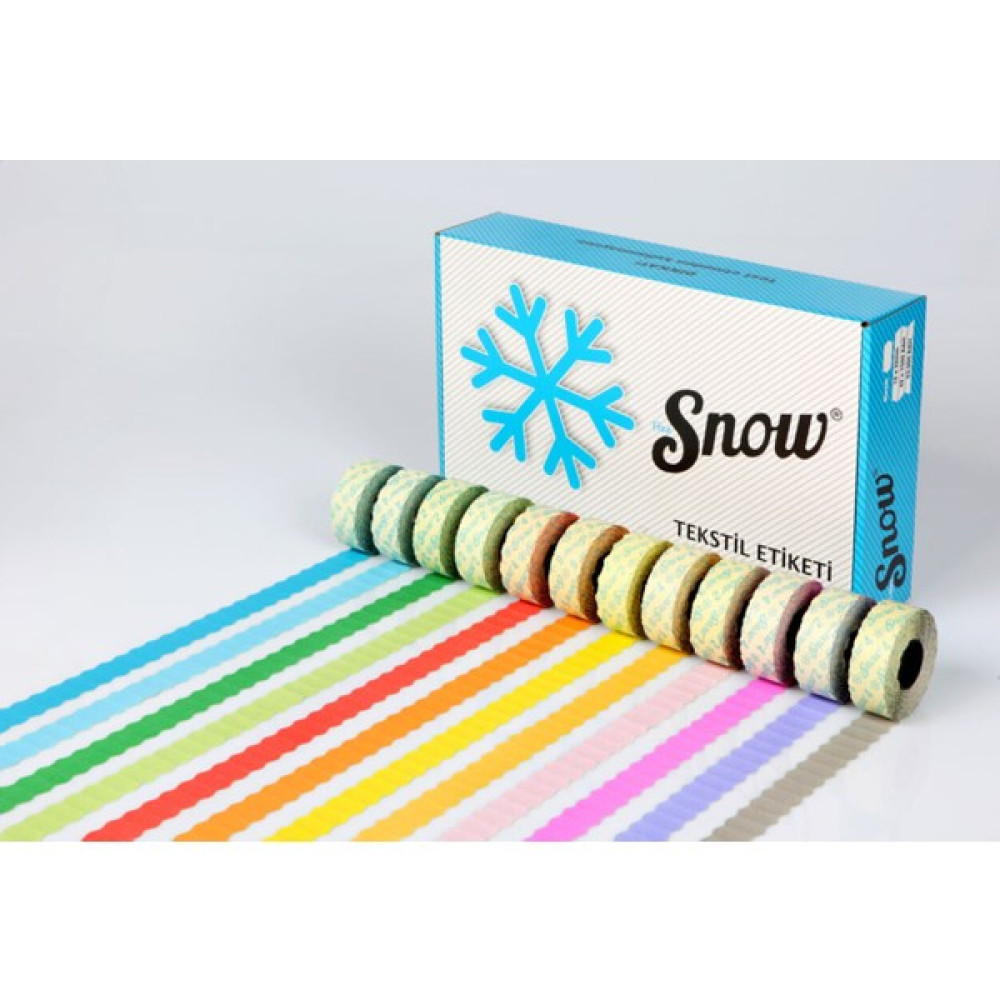 Snow Meto Etiket 1500 Lük No:4 Turuncu 42 Rulo Dikiş Makinesi Aksesuarları Fiyatı