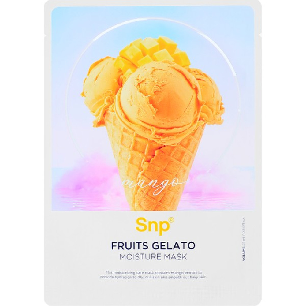 Snp Fruits Gelato Nemlendirici Yüz Maske Mango 1 Adet Maskeler Fiyatı