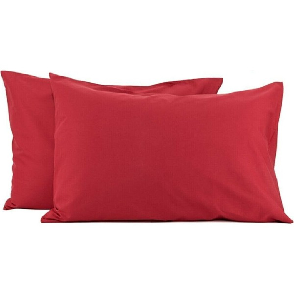 Snr Home Collection 2'li Fermuarlı Pamuklu 50 x 70 cm Kırmızı Yastık Kılıfı Yastık Kılıfı Fiyatı