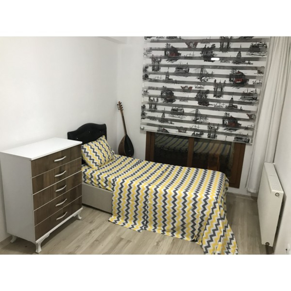 Snr Home Collection Sarı Zikzaklı Pamuklu Tek Kişilik Genç Odası Nevresim Takımı (Lastikli Çarşaflı) - 160 x 220 cm Bebek Nevresim Takımı Fiyatı