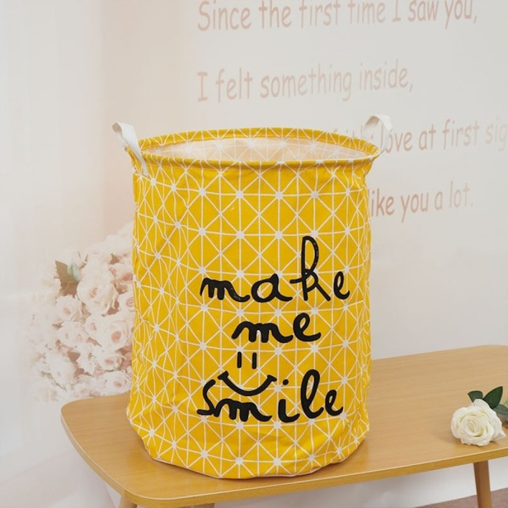 Snrp Shop Sarı Stil 40X50CM Ev Bezi Kirli Çamaşır Saklama Sepeti Büyük Kapasiteli Su Geçirmez Oyuncaklar Organizatör Kutusu Katlanır Çamaşır Sepeti... Sepet Fiyatı