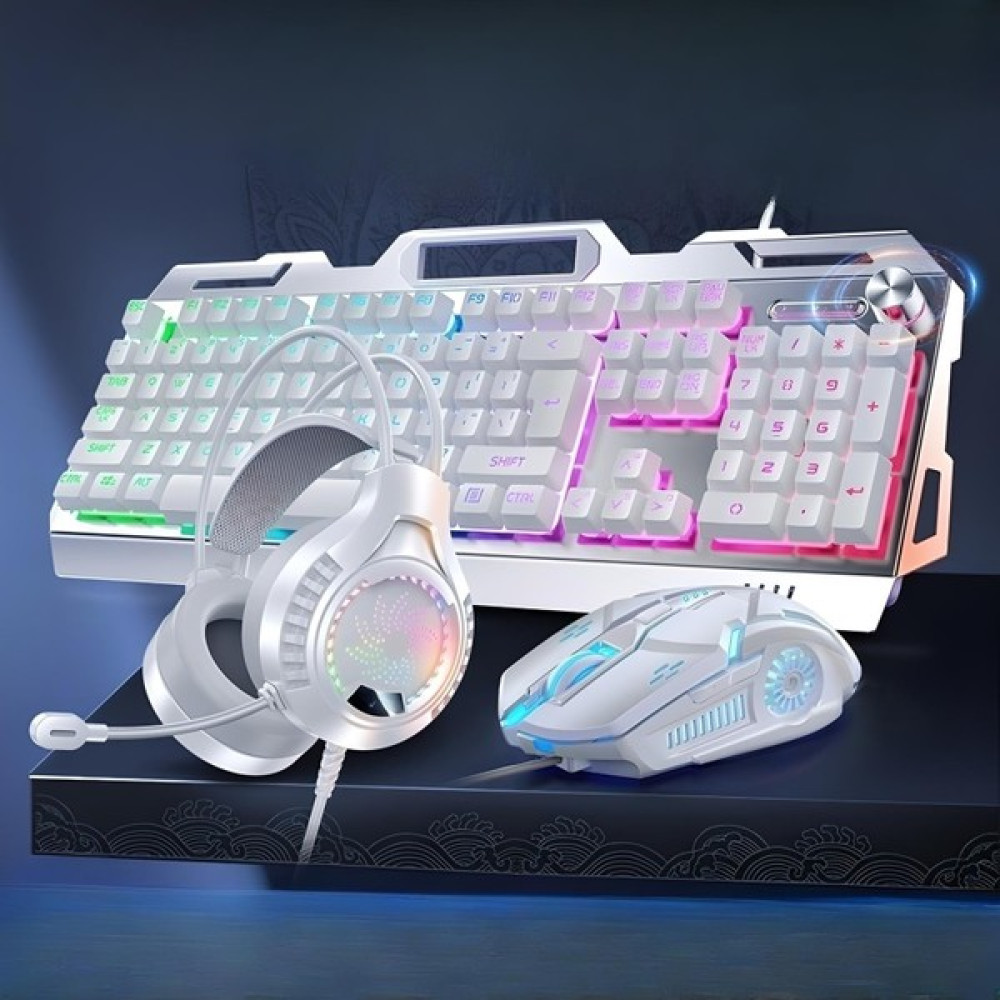 SNT Energy Snt GM-KBH01 Gaming Klavye Mouse Kulaklık Set Beyaz Klavye - Mouse Fiyatı