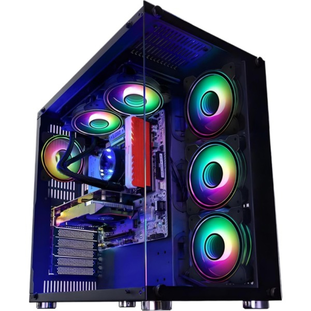 SNT Energy Snt Ufo Iı Ocean Midi Tower Atx Gaming 6 x Argb Fanlar Dahil Masaüstü Bilgisayar Kasası (Power Yok) PC Kasaları Fiyatı