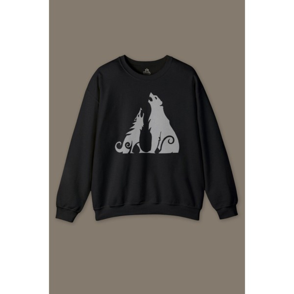 So Cool Bear And Wolf God Of War Ragnarök Kısa Kollu Baskılı Erkek Baskılı Sweatshirt Erkek Sweatshirt Fiyatı