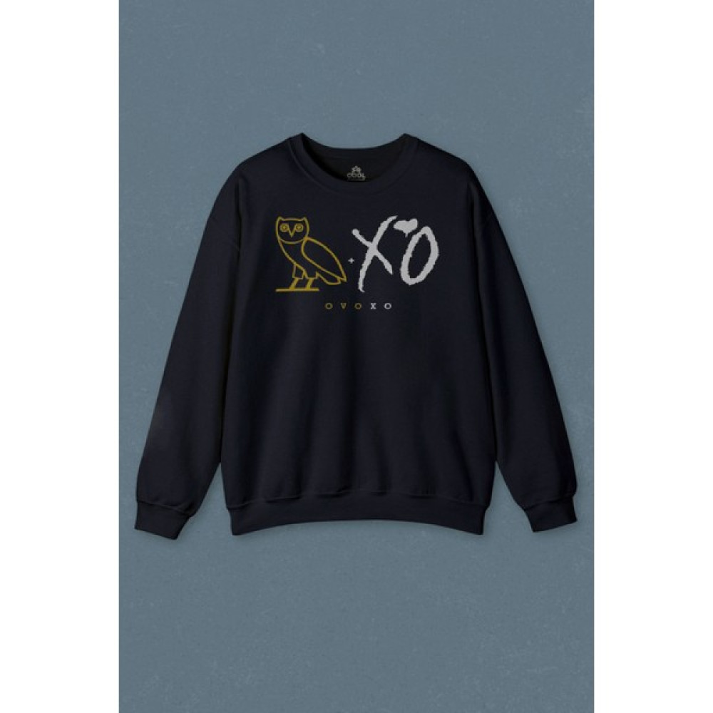 So Cool Lacivert Sweatshirt Baykuş Ovoxo Owl Gang Hip Hop Music Baskılı Unisex Sweat Erkek Sweatshirt Fiyatı