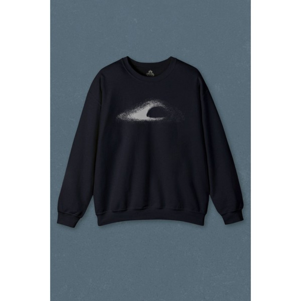 So Cool Lacivert Sweatshirt Kara Delik Uzay Zaman Galaksi Karadelikler Cosmos Kümesi Baskılı Sivit Erkek Sweatshirt Fiyatı