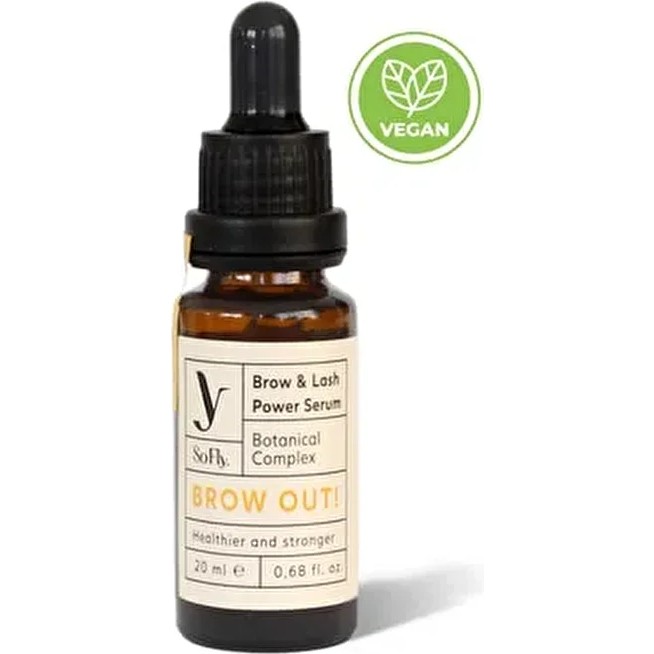 So Fly Brow Out Kaş Kirpik Serumu 20 Ml Hızlı Etki ve Besleyici Formül ile Güçlendirici - Şeffaf Diğer Fiyatı