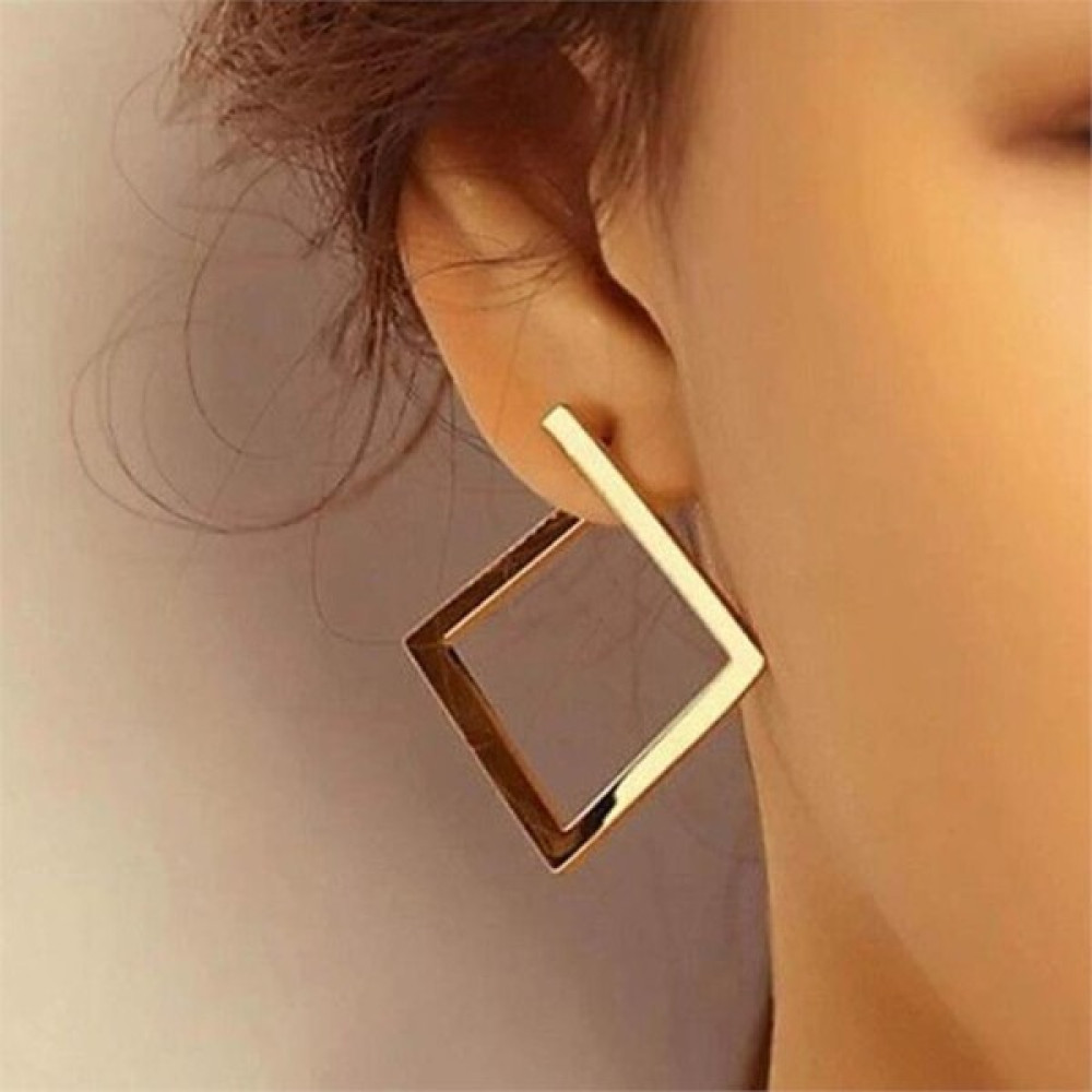 So Much Accesories So Much Geometrik Zarif Gold Vip Küpe Bijuteri Küpe Fiyatı