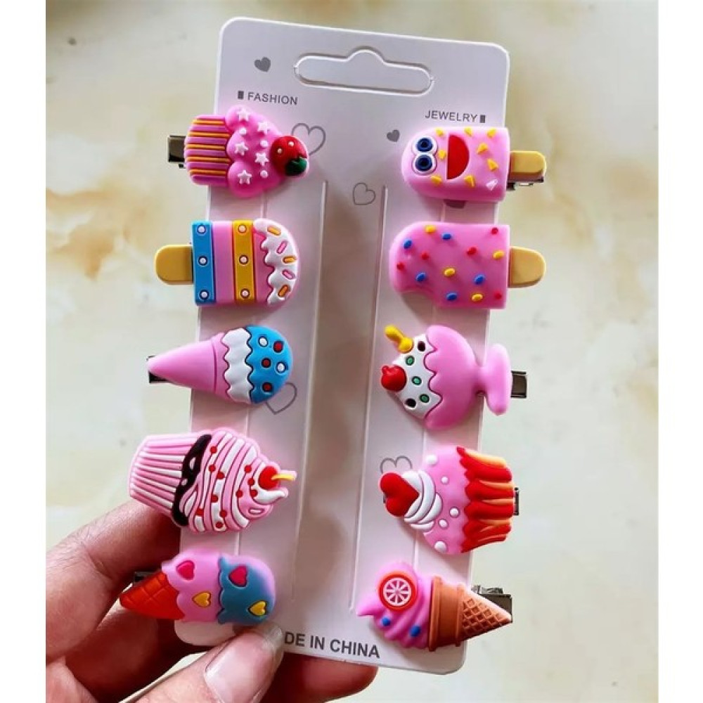 So-Much So Much Çocuk Pens Toka Seti 10'lu - Açık Pembe Toka, Taç & Saç Bandı Fiyatı