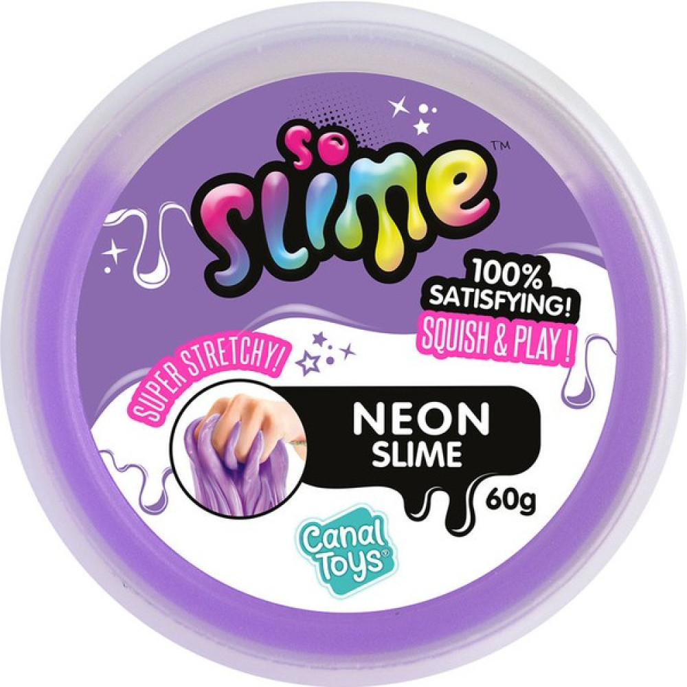 So Slime Diy Pot Slıme Serisi Neon Mor - Renkli - 6 - 9 Yaş Eğitici Oyuncak Fiyatı