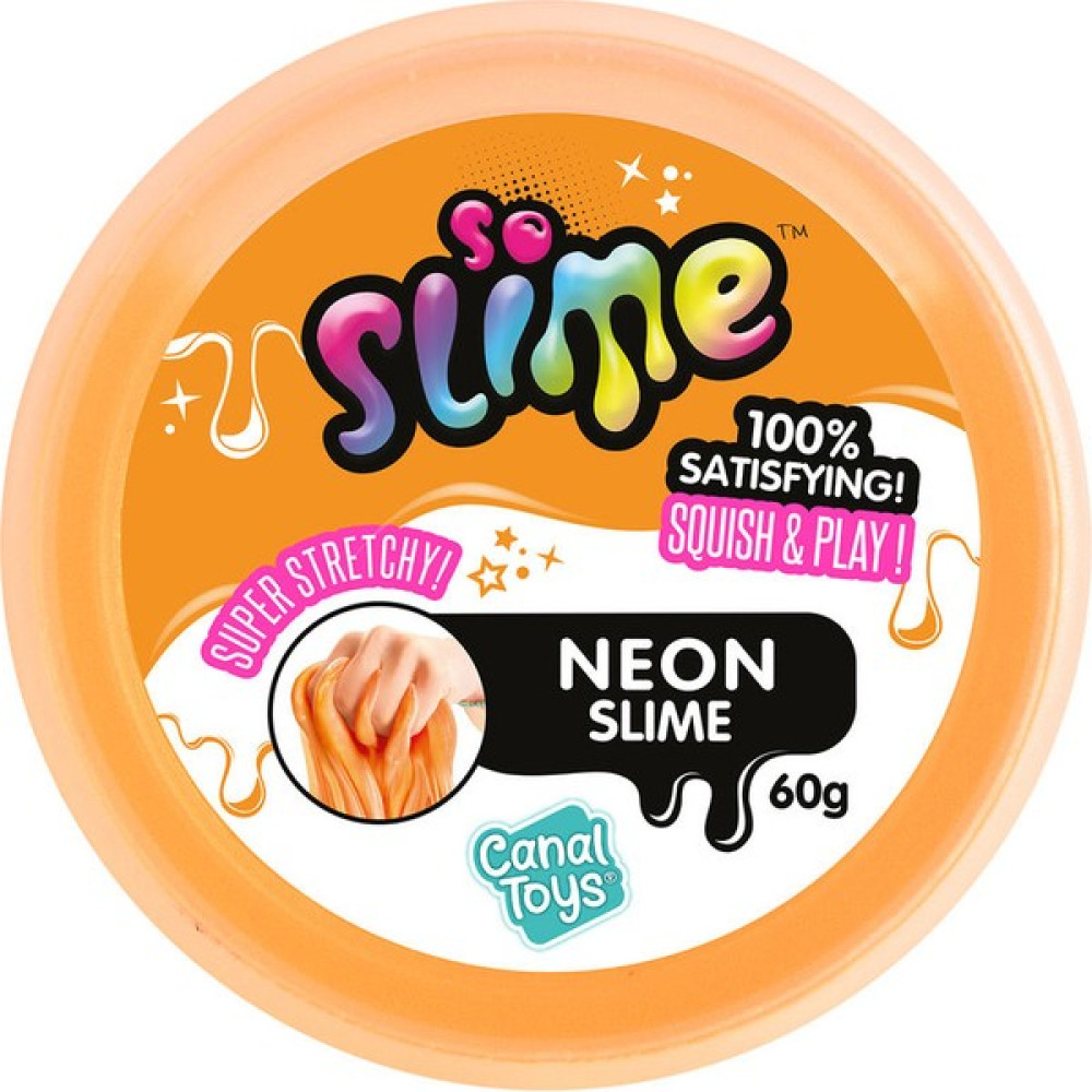 So Slime Diy Pot Slıme Serisi Neon Turuncu - Renkli - 6 - 9 Yaş Eğitici Oyuncak Fiyatı
